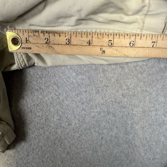 Patagonia Mens Size 40 Organic Cotton Stand Up Shorts Tan Khaki Pockets - Picture 4 of 7